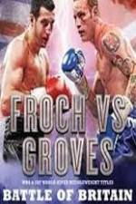 Watch Carl Froch vs George Groves Myflixer
