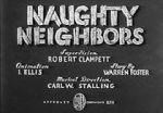 Watch Naughty Neighbors (Short 1939) Myflixer