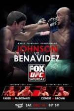 Watch UFC On Fox Johnson vs Benavidez II Myflixer