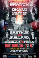 Watch World Series of Fighting 15: Branch vs. Okami Myflixer