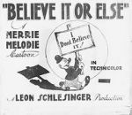 Watch Believe It or Else (Short 1939) Myflixer