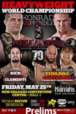 Watch Bellator  Fighting Championships 70 Preliminaries Myflixer