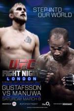 Watch UFC Fight Night 38 Gustafsson vs Manuwa Myflixer