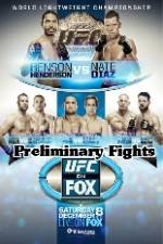 Watch UFC On Fox Henderson vs Diaz Preliminary Fights Myflixer