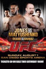 Watch UFC Live Jones vs. Matyushenko Myflixer
