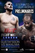 Watch UFC Fight Night 38: Gustafsson vs. Manuwa Preliminaries Myflixer