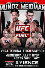 Watch UFC on FUEL 4: Munoz vs. Weidman Myflixer