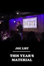 Watch Joe List: This Year\'s Material (TV Special 2022) Myflixer